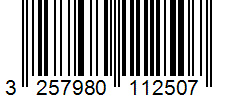 Barcode 3257980112507