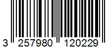 Barcode 3257980120229