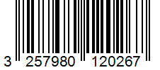 Barcode 3257980120267