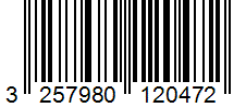 Barcode 3257980120472