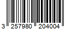 Barcode 3257980204004