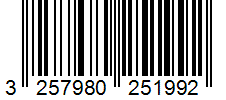 Barcode 3257980251992