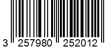 Barcode 3257980252012