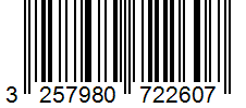Barcode 3257980722607