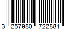Barcode 3257980722881