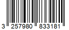 Barcode 3257980833181