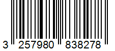 Barcode 3257980838278