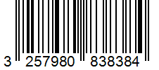 Barcode 3257980838384