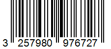 Barcode 3257980976727