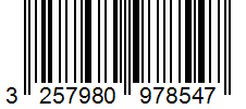 Barcode 3257980978547