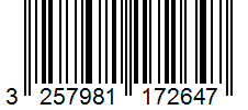 Barcode 3257981172647