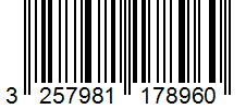 Barcode 3257981178960