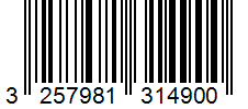 Barcode 3257981314900