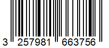 Barcode 3257981663756