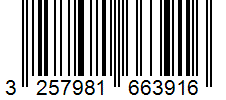 Barcode 3257981663916