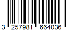 Barcode 3257981664036