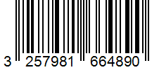 Barcode 3257981664890