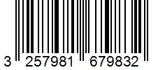 Barcode 3257981679832