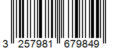 Barcode 3257981679849