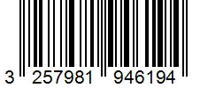 Barcode 3257981946194