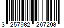 Barcode 3257982267298
