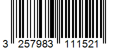 Barcode 3257983111521
