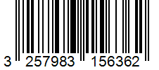 Barcode 3257983156362