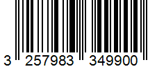 Barcode 3257983349900