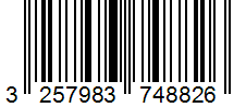 Barcode 3257983748826