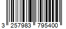 Barcode 3257983795400