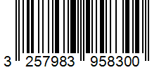 Barcode 3257983958300