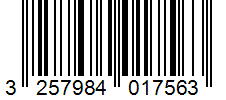 Barcode 3257984017563