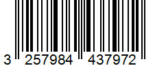 Barcode 3257984437972