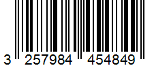 Barcode 3257984454849