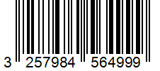 Barcode 3257984564999