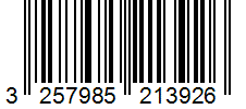 Barcode 3257985213926