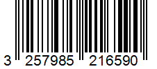 Barcode 3257985216590