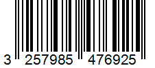 Barcode 3257985476925