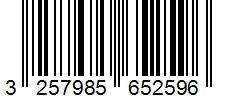 Barcode 3257985652596