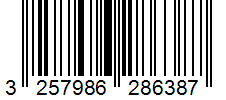 Barcode 3257986286387
