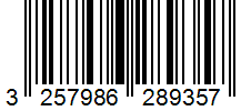 Barcode 3257986289357