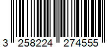 Barcode 3258224274555