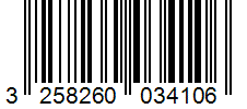 Barcode 3258260034106