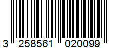 Barcode 3258561020099