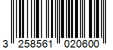 Barcode 3258561020600