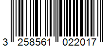 Barcode 3258561022017