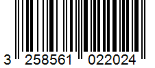 Barcode 3258561022024