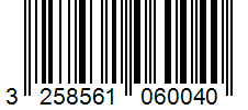 Barcode 3258561060040