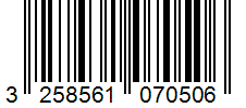 Barcode 3258561070506