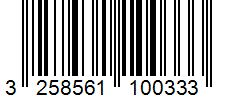 Barcode 3258561100333